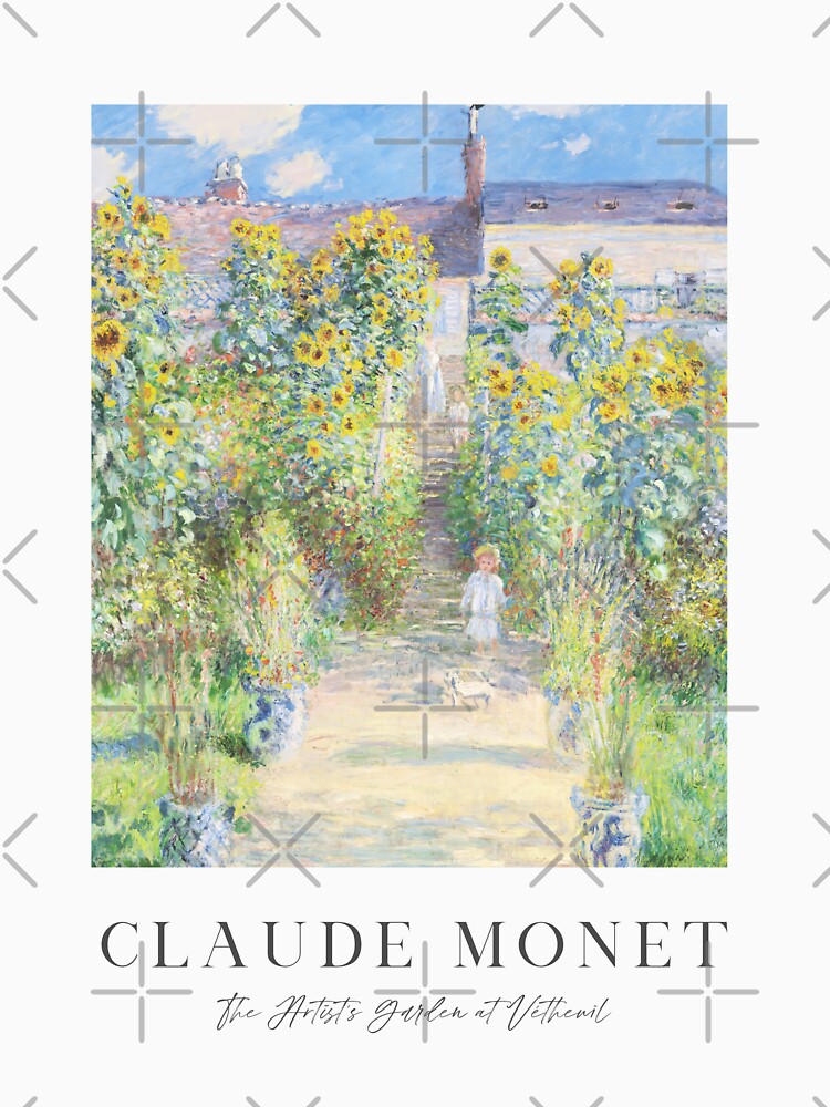 The Artist's Garden at Vétheuil by Claude Monet by evermore-design