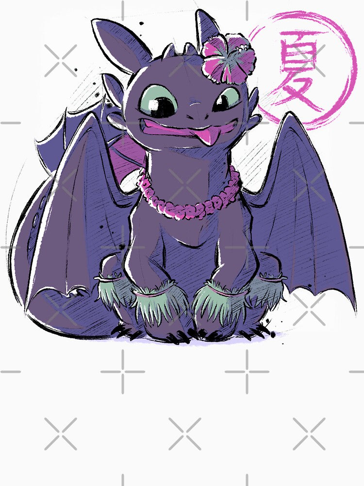 Summer Toothless by xMorfina