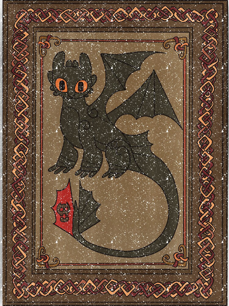HTTYD Inspired Tapestry by EnimatDesigns