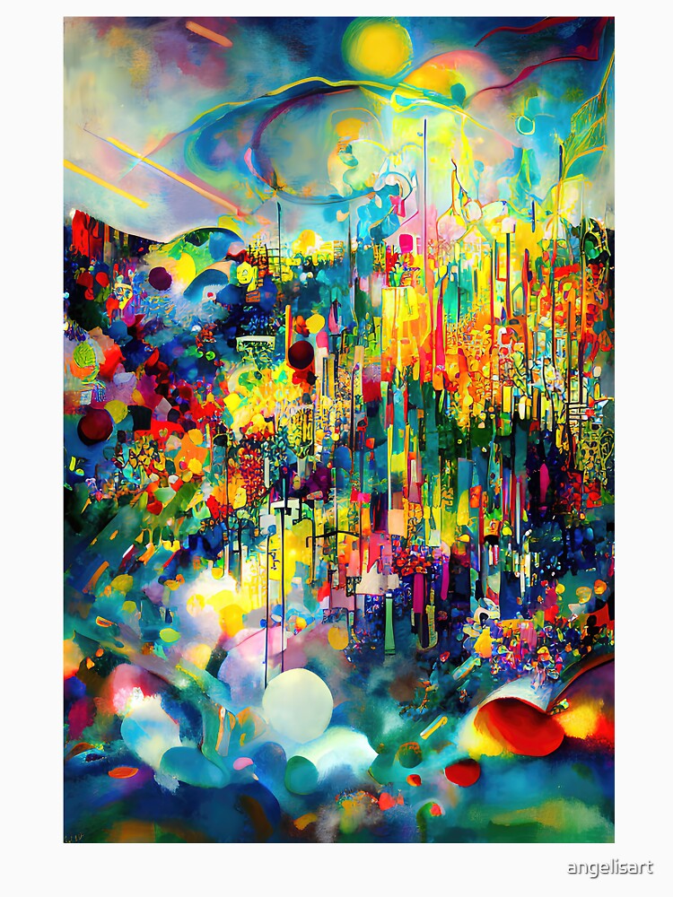 Modern abstract Art No10 by angelisart