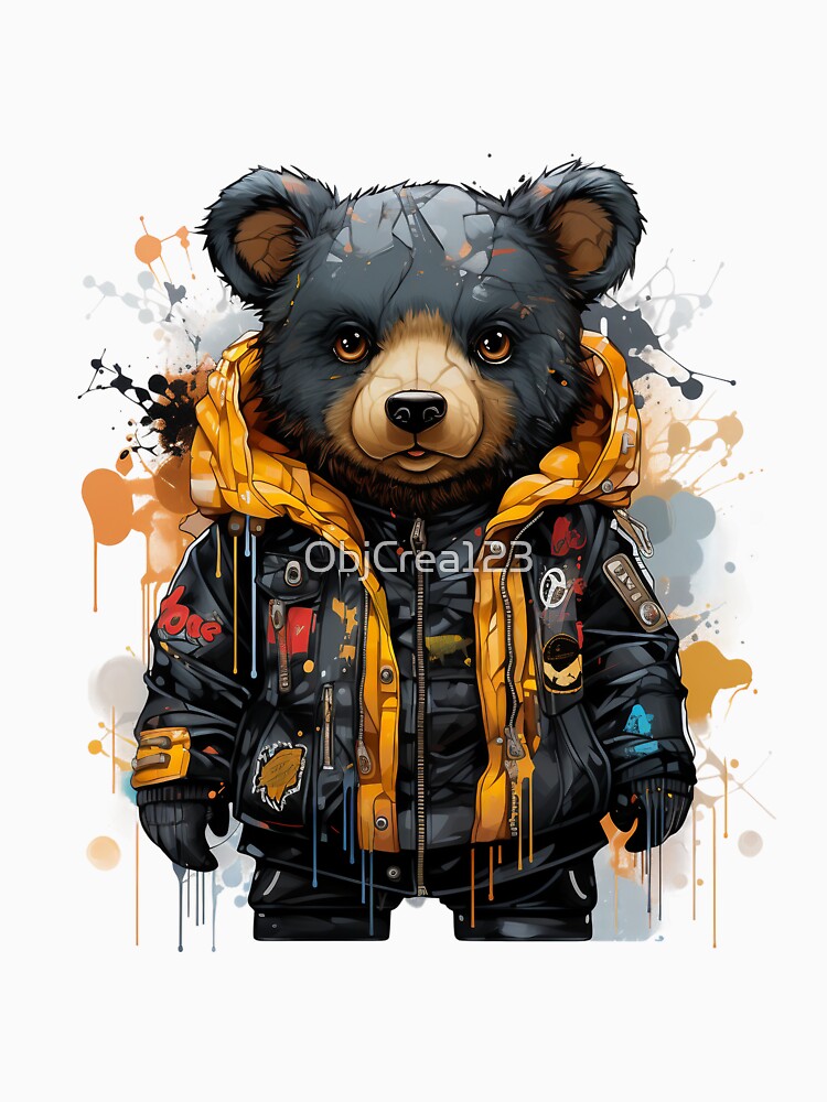 The Urban Odyssey of Teddy Bear by ObjCrea123