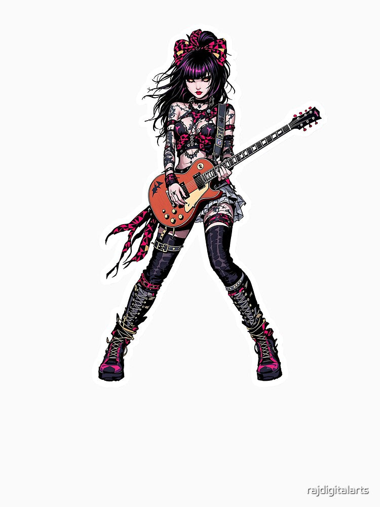 rock punk by rajdigitalarts