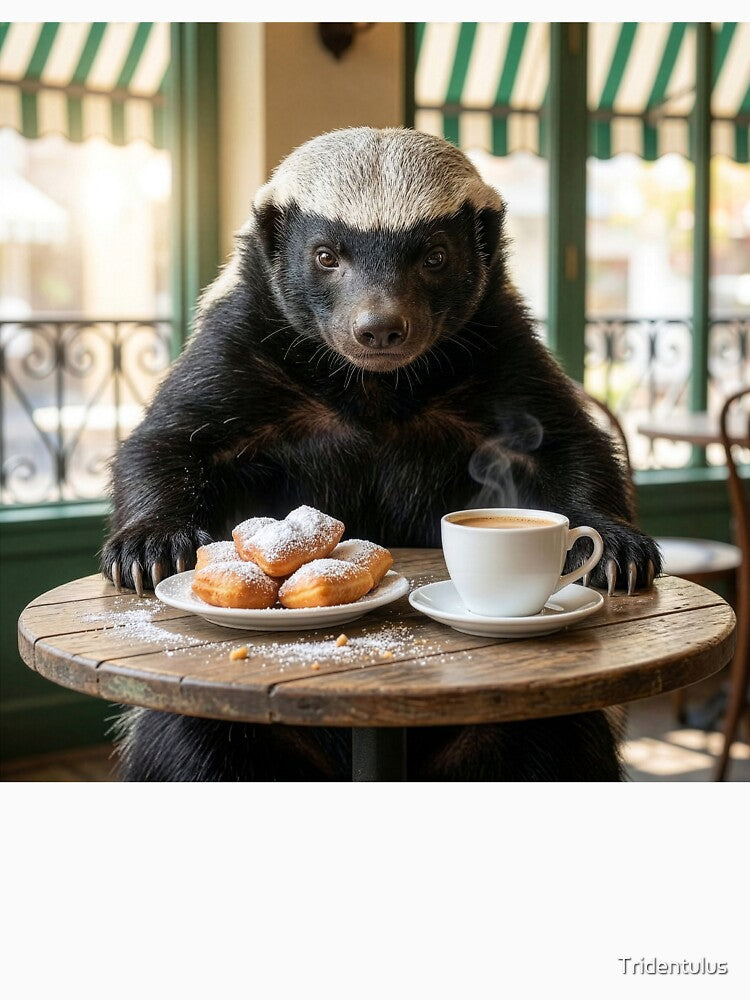 Honey Badger Hits the French Quarter, New Orleans by Tridentulus