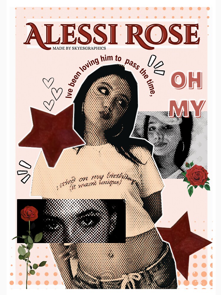 Alessi Rose Poster Design by byskyesgraphics