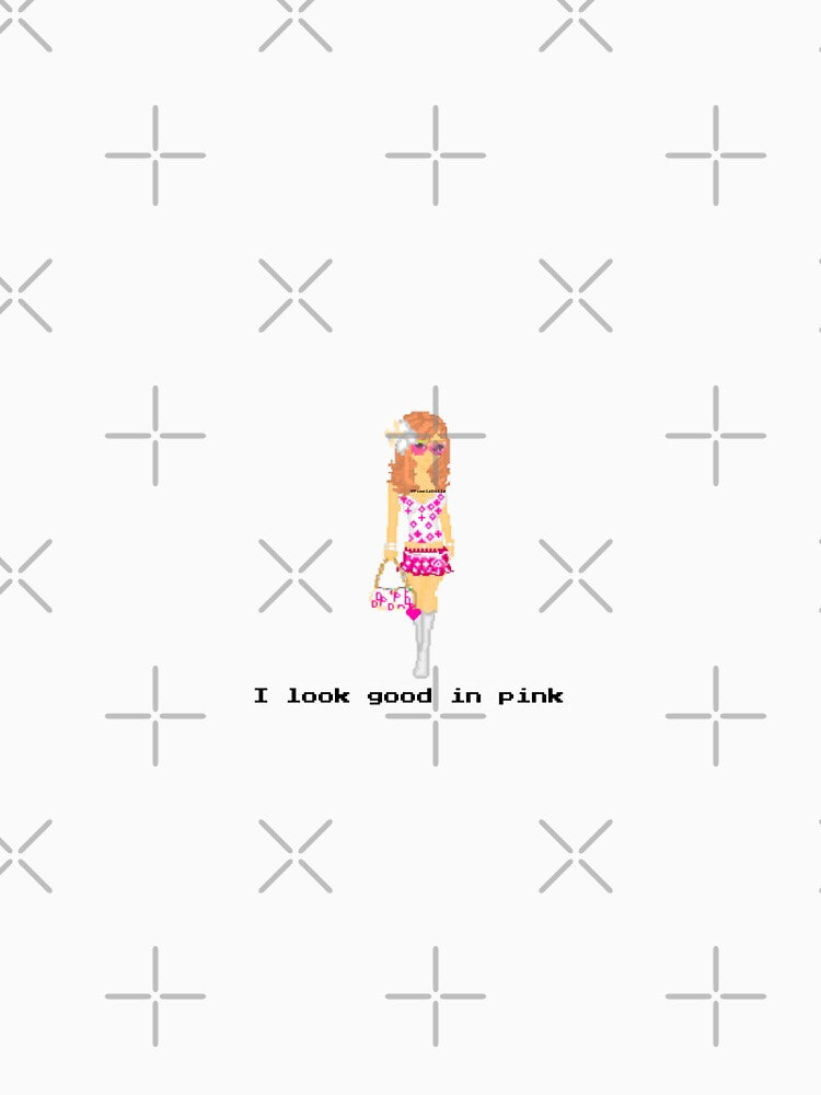 I look good in pink by PixelzDollz