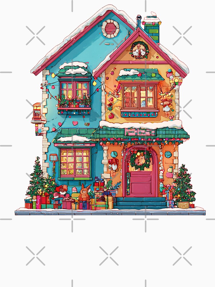 Christmas House by bubblyrainbow