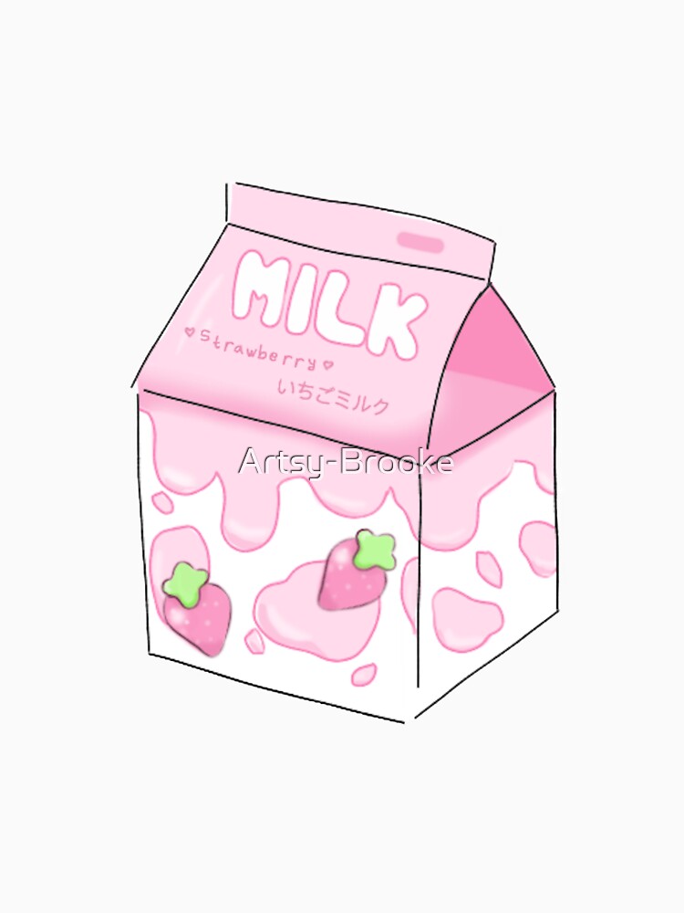 Strawberry Milk by Artsy-Brooke
