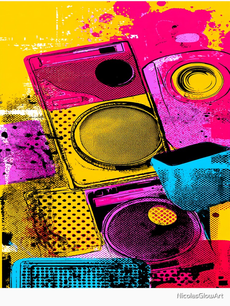 Design in Pop Art Style by NicolasGlowArt