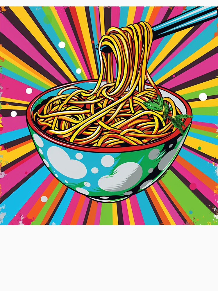 Pasta Pop Art 1 by AstroRisq