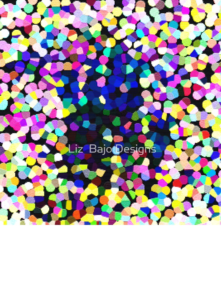 Pixelated Hand by Liz  Bajo Designs