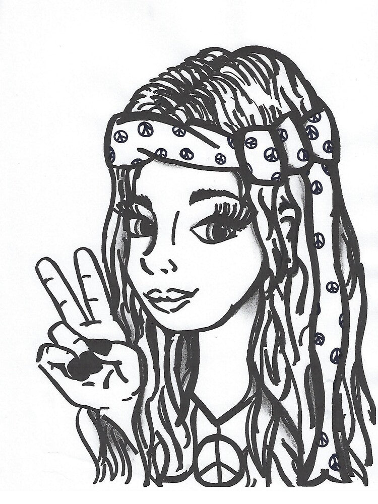 Hippie Chick by megsmenagerie