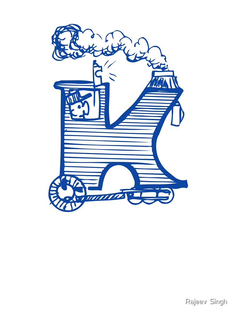 Moving letter Initial Monogram K by Rajeev  Singh