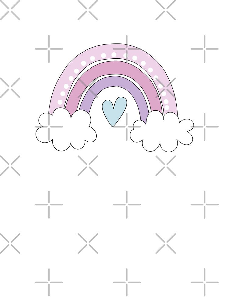 Aesthetic pink boho rainbow by NazarliNigar