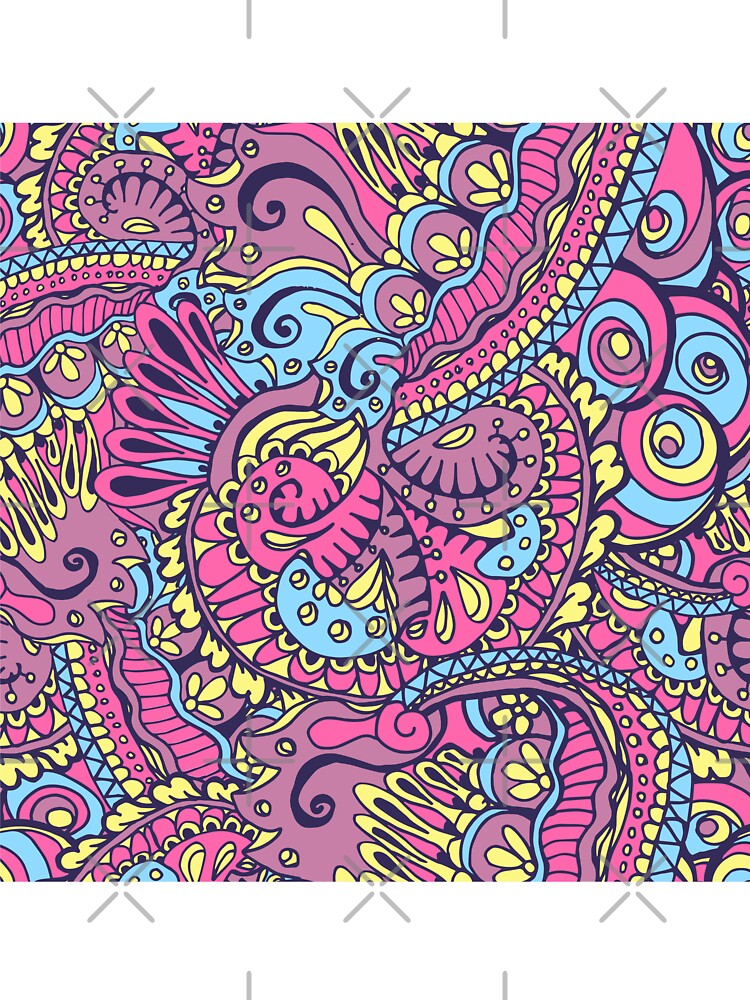 Boho Pattern Florals by More than Myriad
