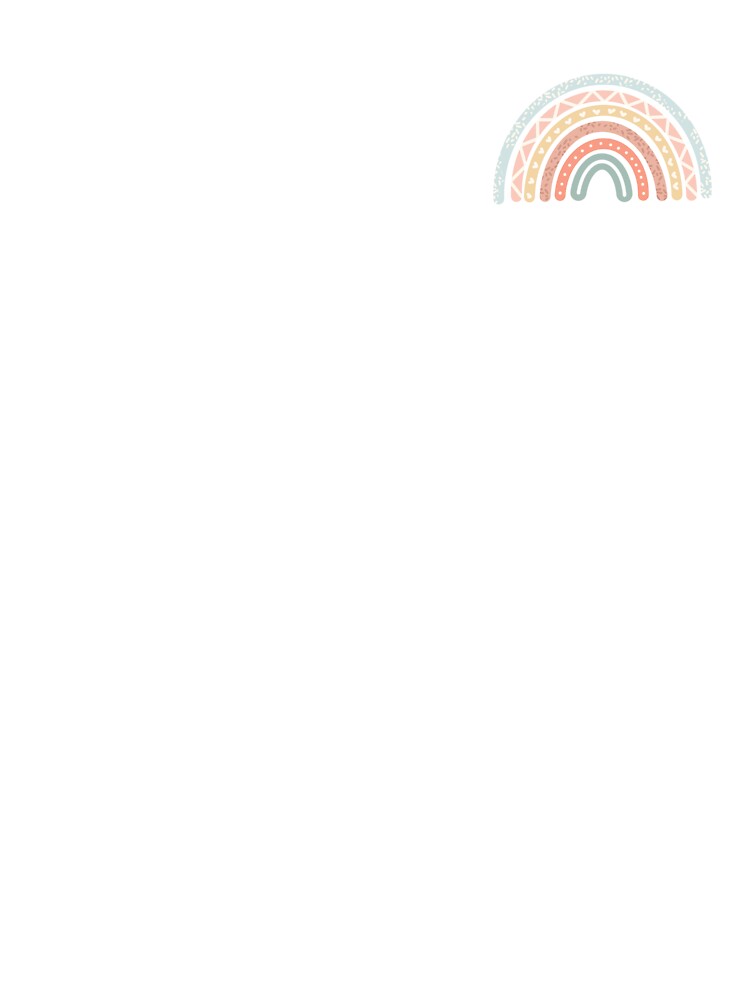 Boho Rainbow by Stickalicous