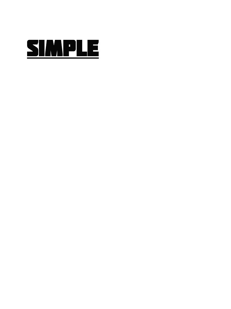 Simple by Clothes Sella