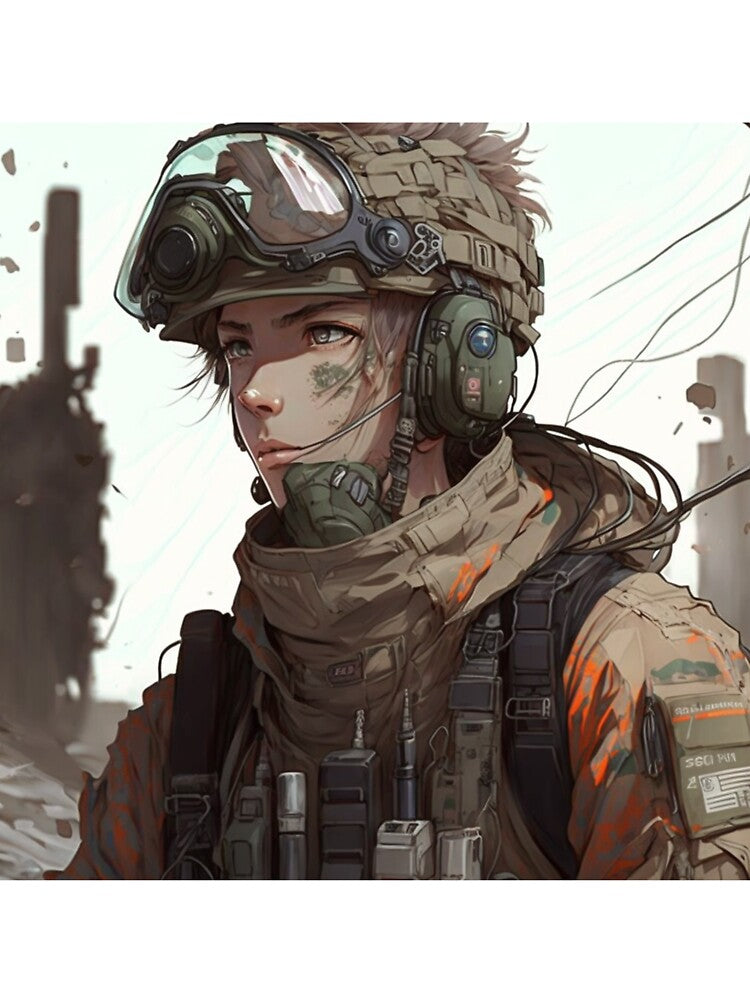 Modern military anime by lokirick