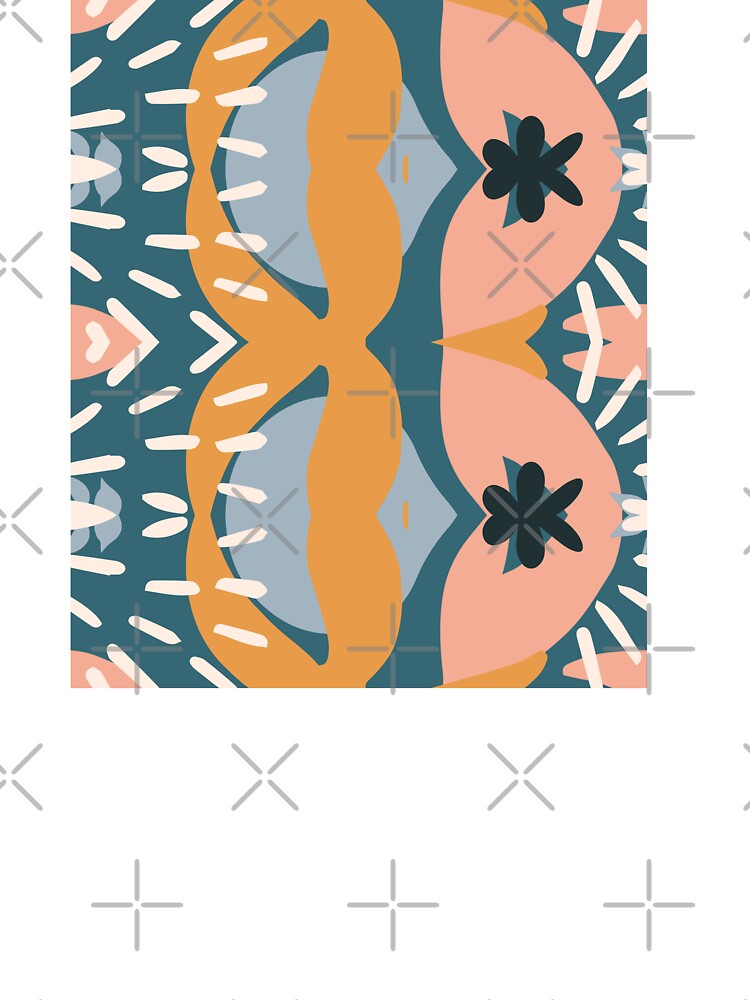 Abstract Seamless Floral Design Pattern by Kamzzi
