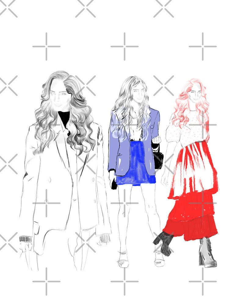 Fashion models by NjikShik