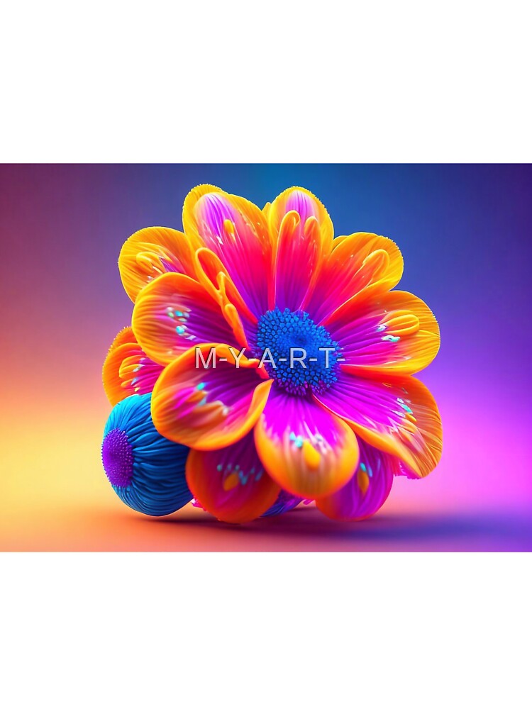 Colorful bloom by M-Y-A-R-T-