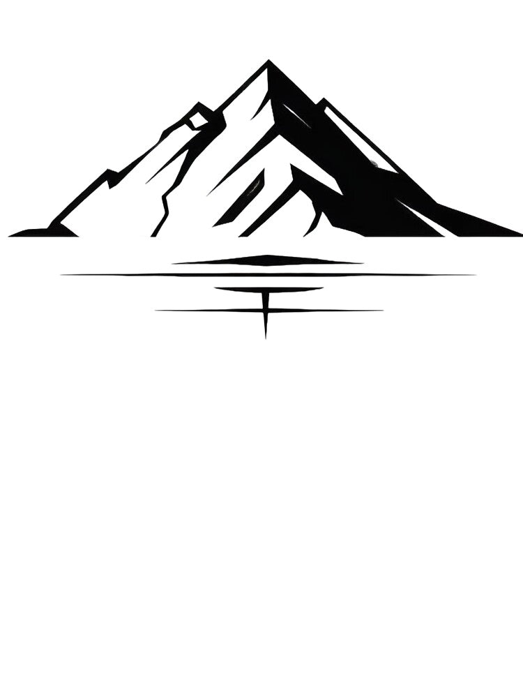 Minimalist Mountain by FRADEX STORE
