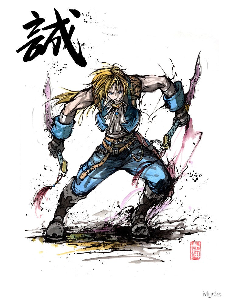 Zidane Tribal from Final Fantasy IX by Mycks