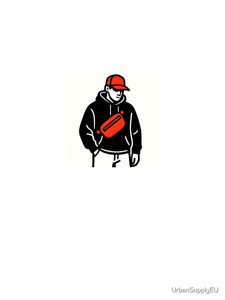 Urban Streetwear Hoodie Character by UrbanSupplyEU