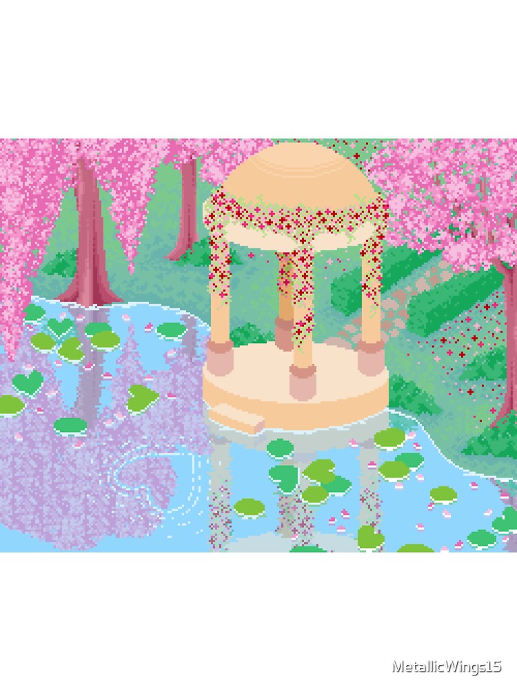 Valentine's Lake Pixel Art by MetallicWings15