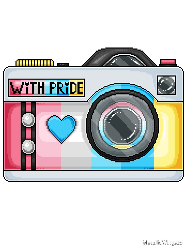 Genderflux Pride Pixel Camera by MetallicWings15