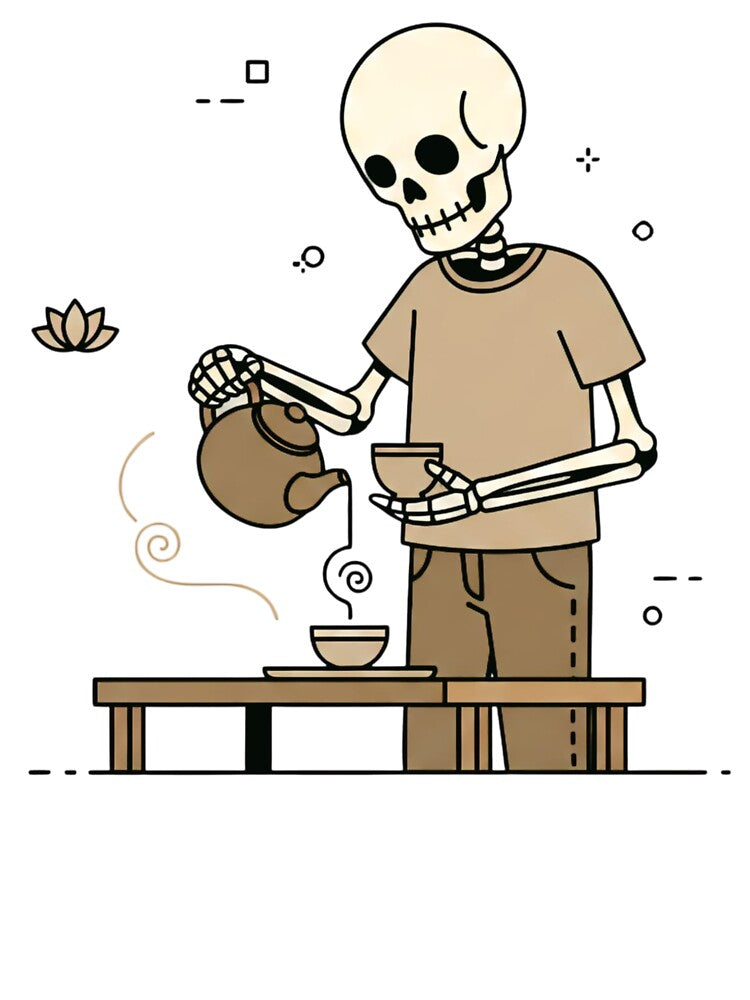 HERBALIST | Minimalist Skeleton Streetwear Art by DEADLINE.