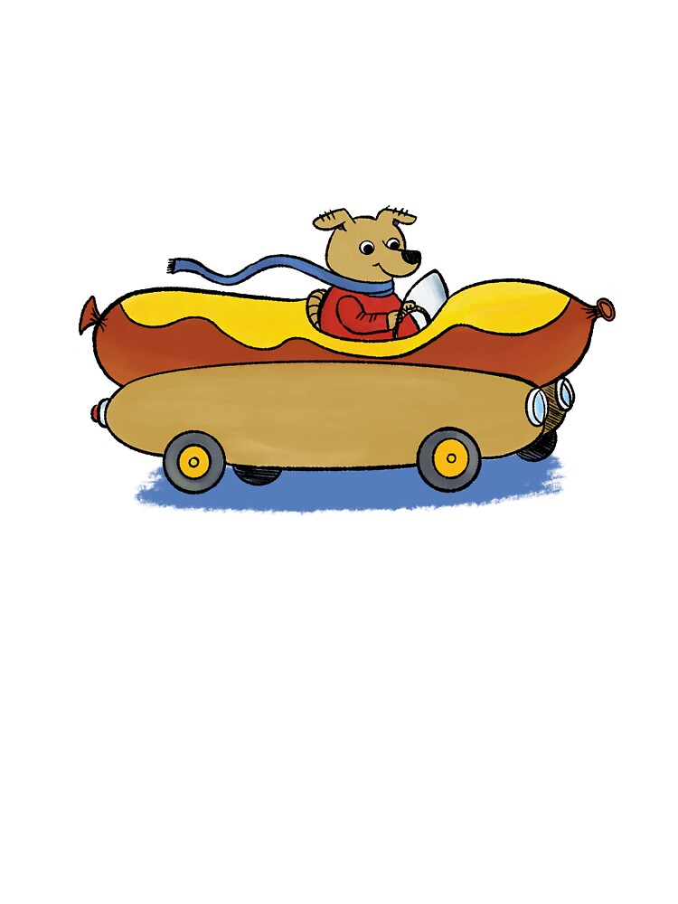 Hot Dog Car by artwithmegz