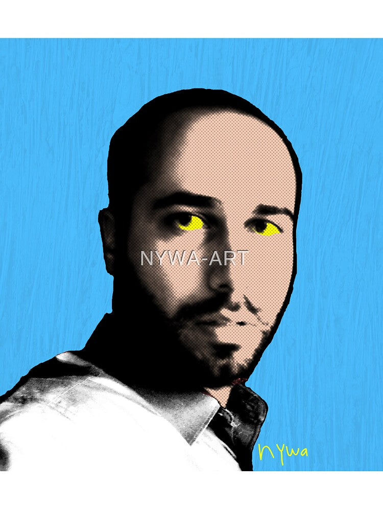 SEXY FUNNY BOY - Pop art colors - boy by NYWA-ART