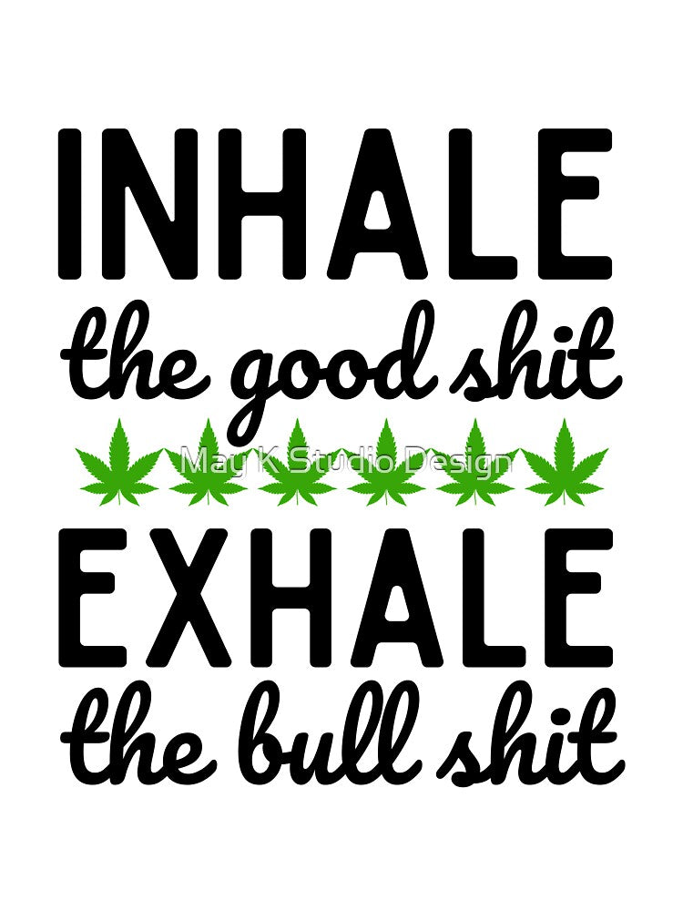 Inhale the good shit exhale the bull shit Tank Top, Yoga Shirt, Yoga, Top, Yoga gift, Yoga lover, Funny Yoga, Yoga design, Yoga workout by May K Studio Design