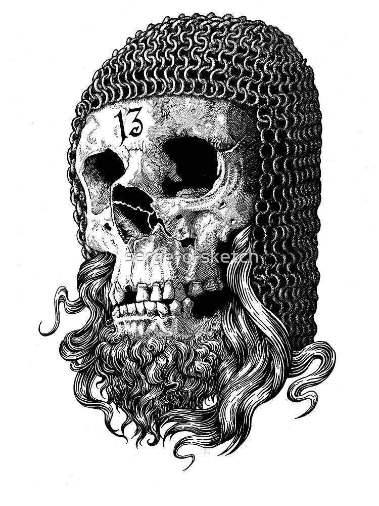Templar Skull by serge-o-sketch