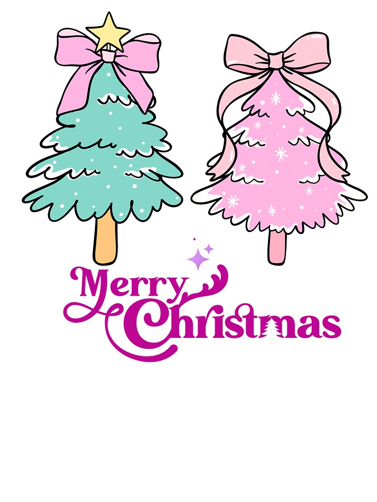 Merry Christmas Special Christmas Tree With Bow Long Sleeve T-Shirt. by MNtees30