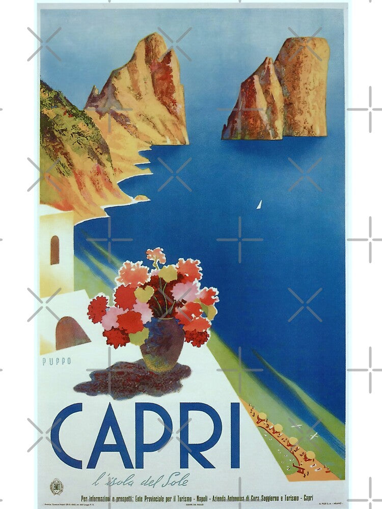 Visit Capri - vintage by VintageQrator