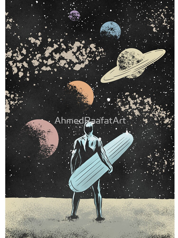 Silver Surfer by AhmedRaafatArt