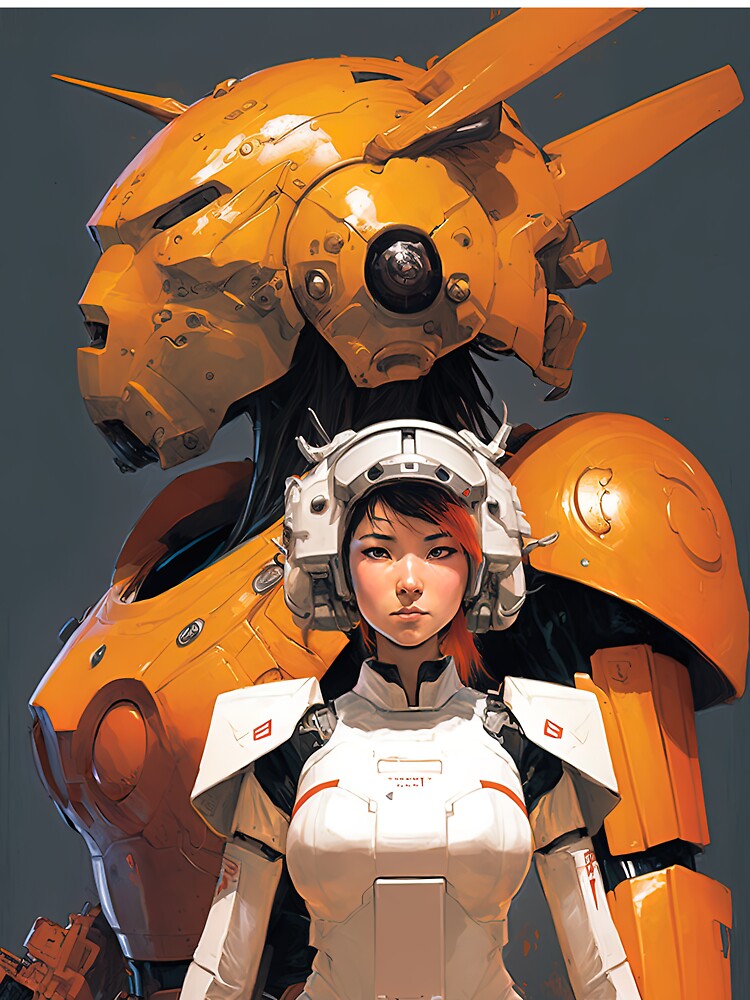 Japanpunk Space Guardian by Retro Type