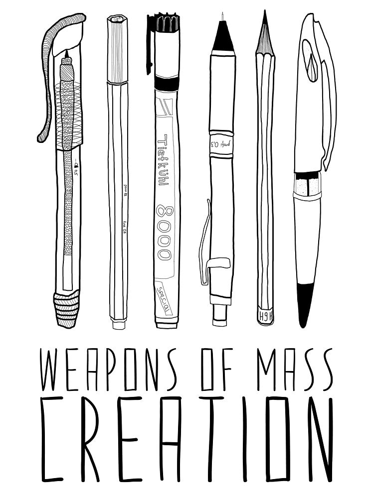 Weapons Of Mass Creation by BiancaGreen