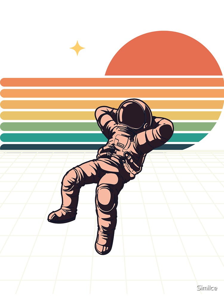An astronaut's day in space by Similce