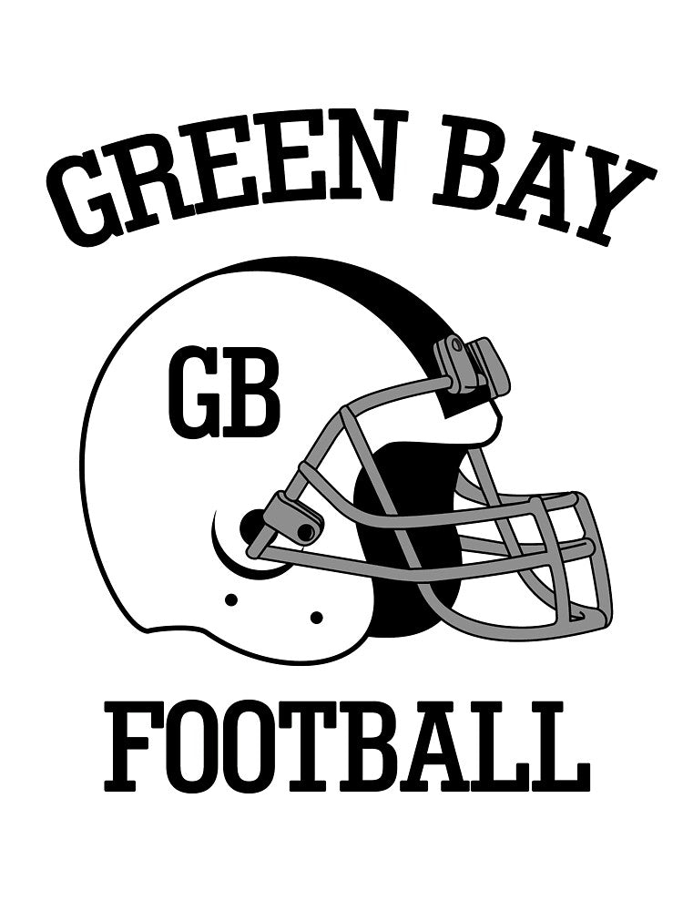 Green Bay Football T-Shirt for Men and Women by AllStarMerch