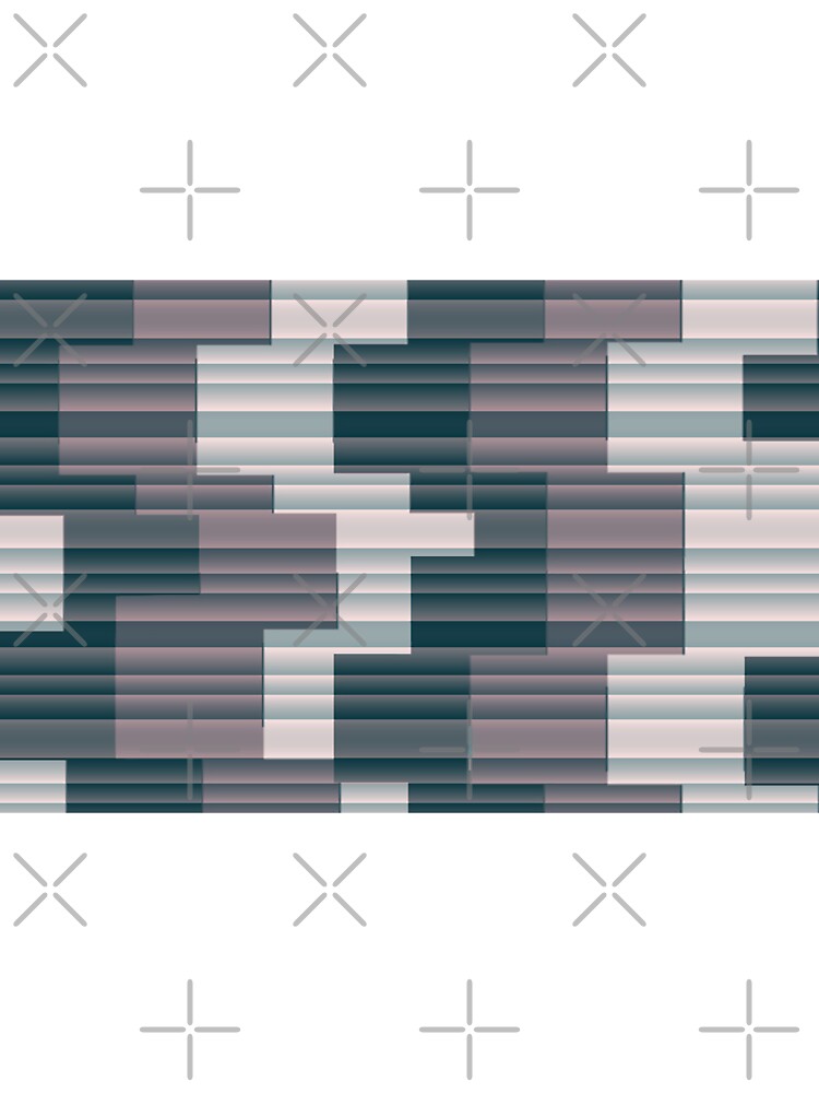 Triplay Smoked-CHECKS AND SQUARES ozcushionstoo by ozcushionstoo