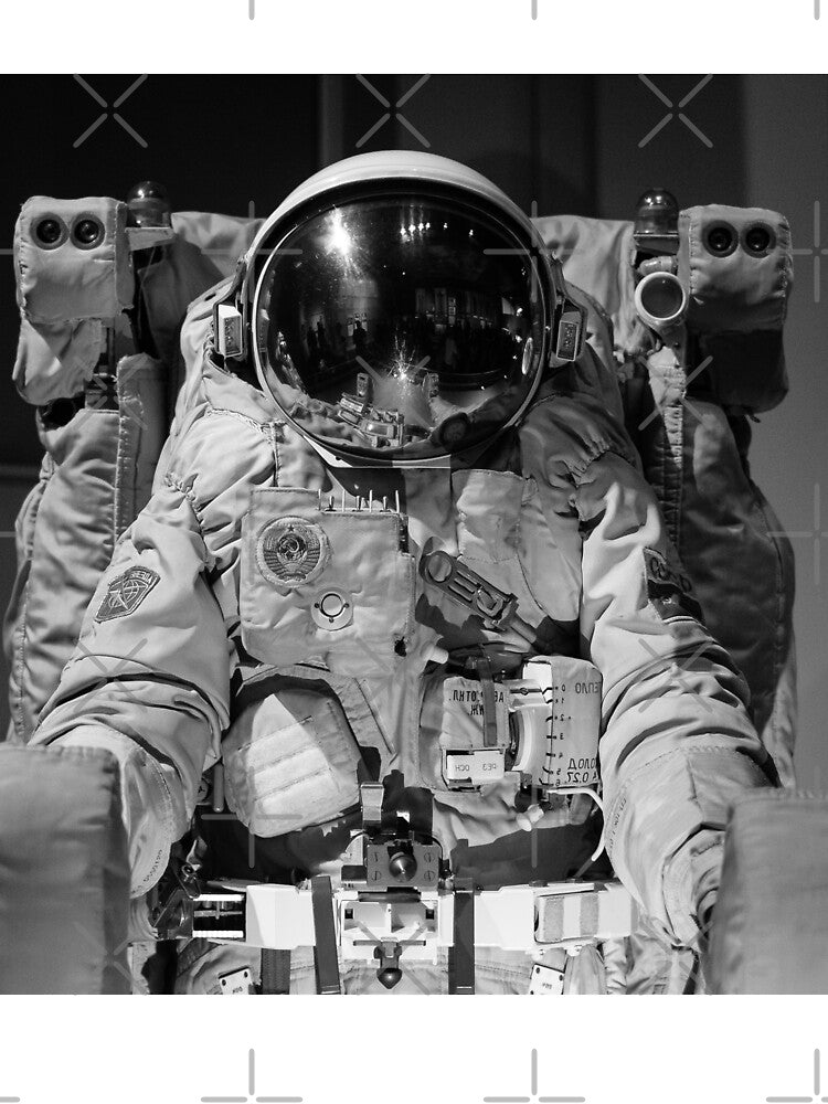 Cool black and gray space astronaut by DelightfulArts
