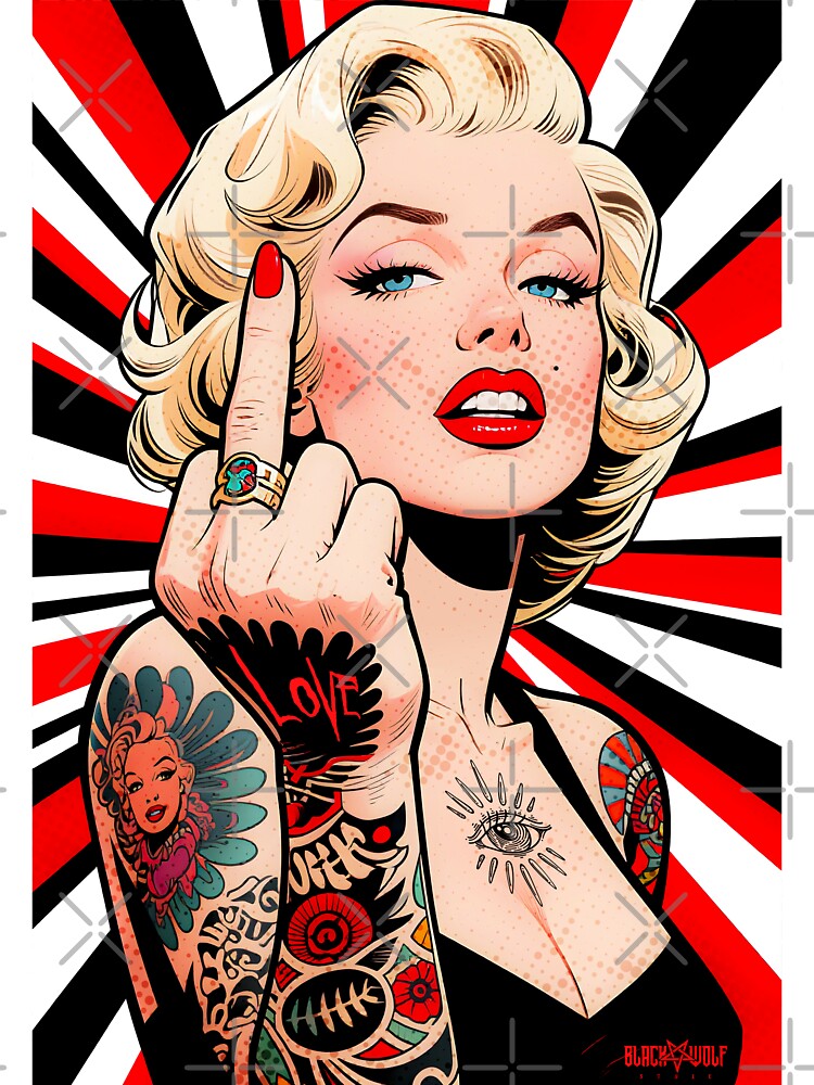Marilyn Monroe by Black Wolf Style