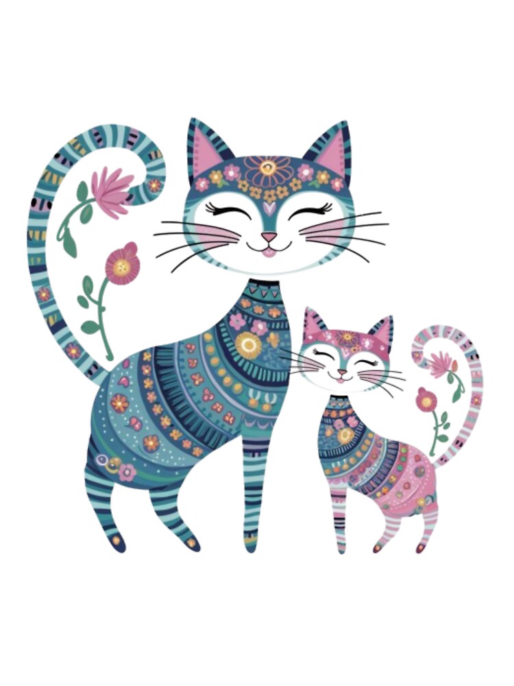 Two Stylish Cats by ahfast