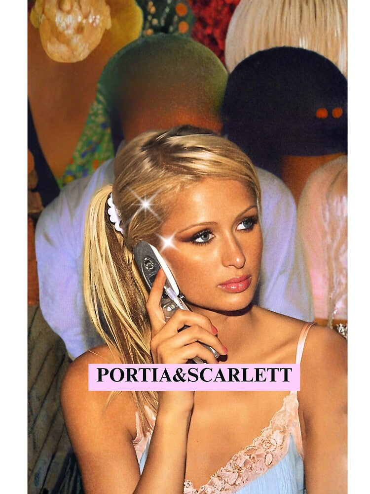 paris hilton phone case fashion collab by rubitch1738