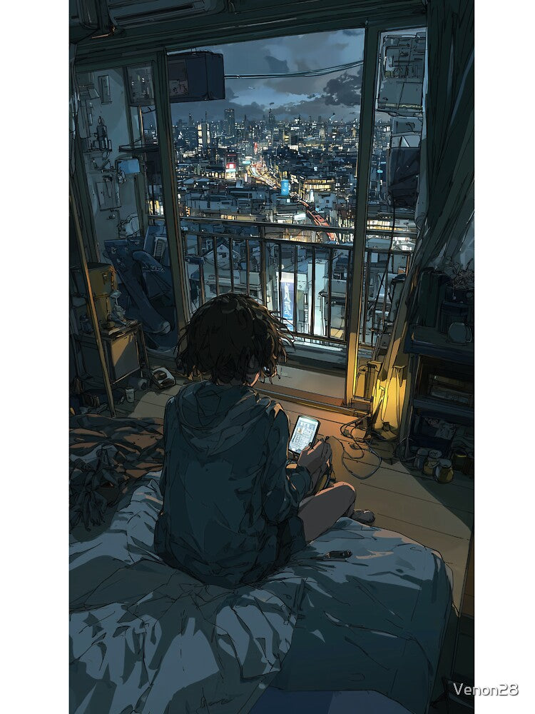 Midnight Scroll & City Glow by Venon28