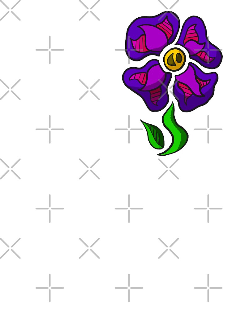 A Small Violet Flower by LuntaNChaos