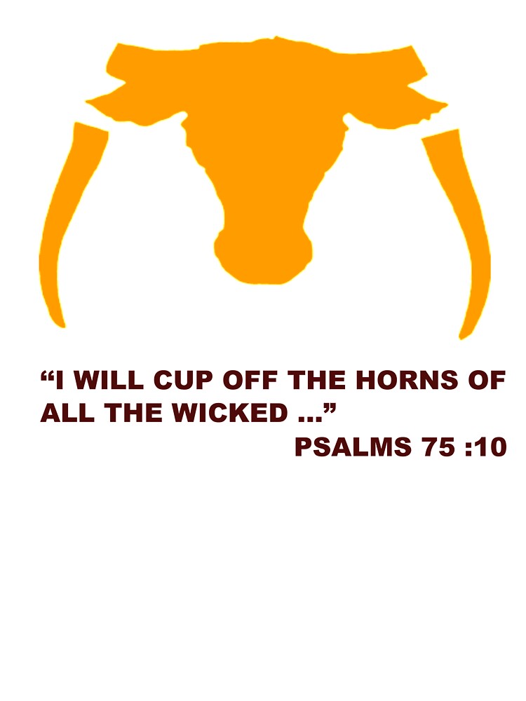 1997 I Will Cut Off The Horns Of The Wicked... Psalms 7510 Vintage WHOOP! by WalkingSteam