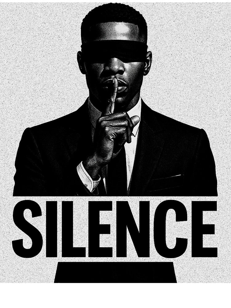 Silence in a black suit by Design-Buffet